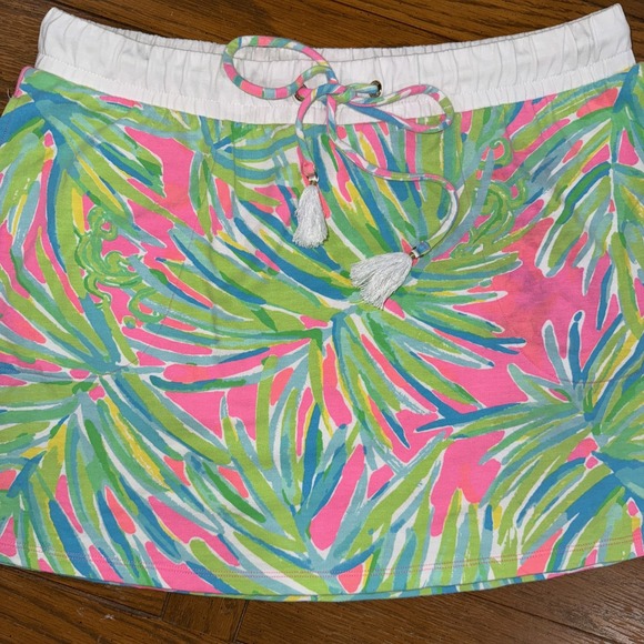 Lilly Pulitzer Women's Zia Skirt Size Small Casual Summer Spring Short Terry - Picture 1 of 11